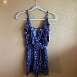 Ruffled romper